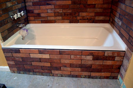 TILING a BATHTUB PANEL