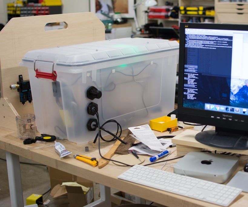 How to Build a Test Chamber for Air Particle Sensors