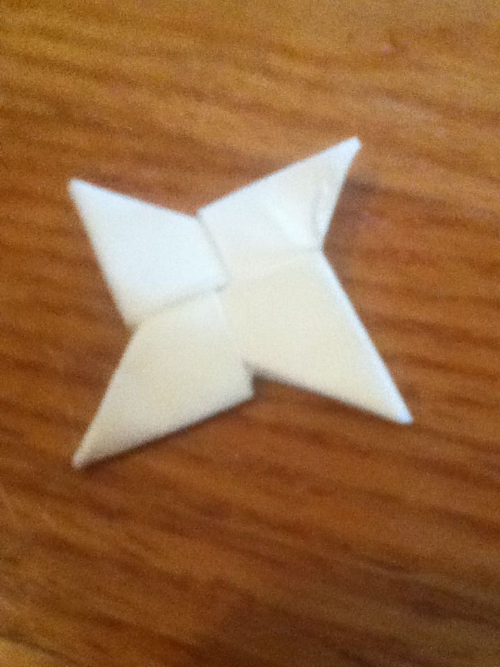 Sticky Note Ninja Star 