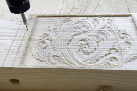 🤖 Carved by AI – CNC & Motif Design