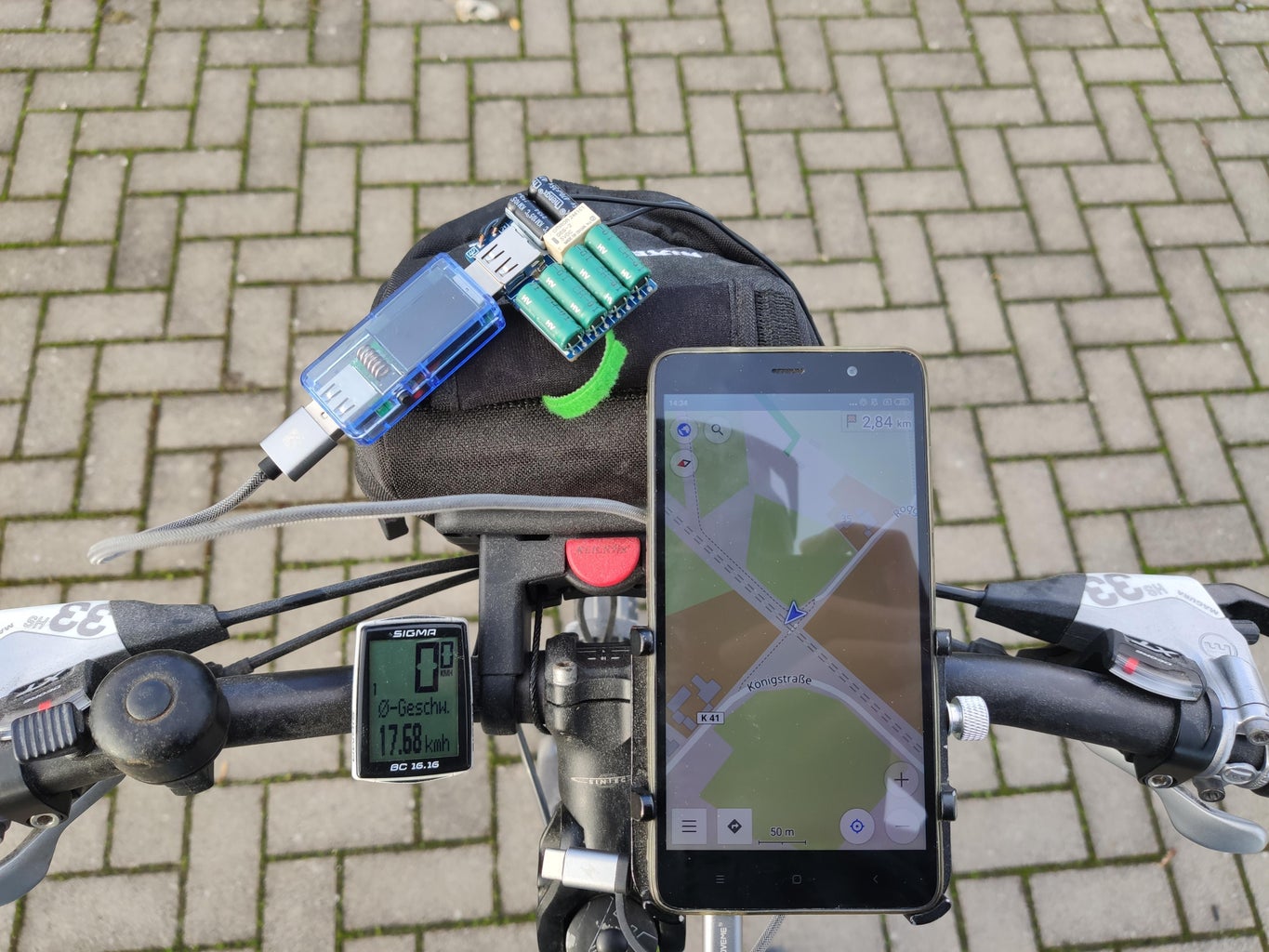 DIY BICYCLE USB CHARGER "Fahrradlader V3.1"