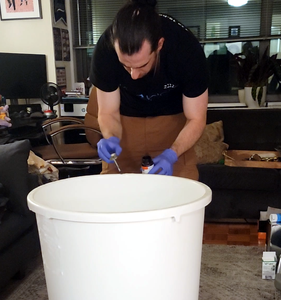 Setting Up the Cardboard Cup Top