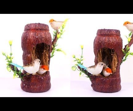 Make DIY Decorative Display Art Using Bournvita Container?