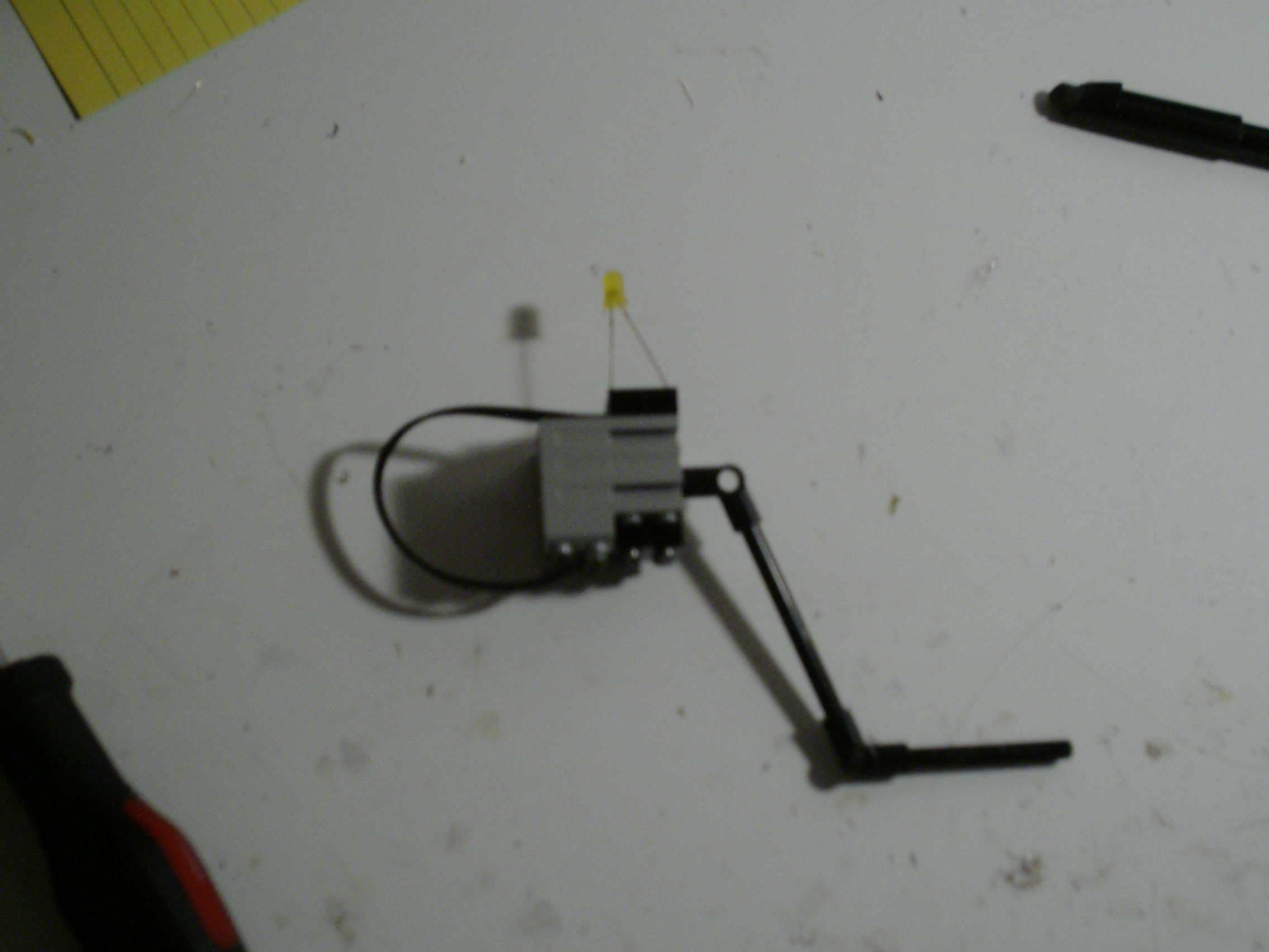 Lego Hand Crank Flashlight