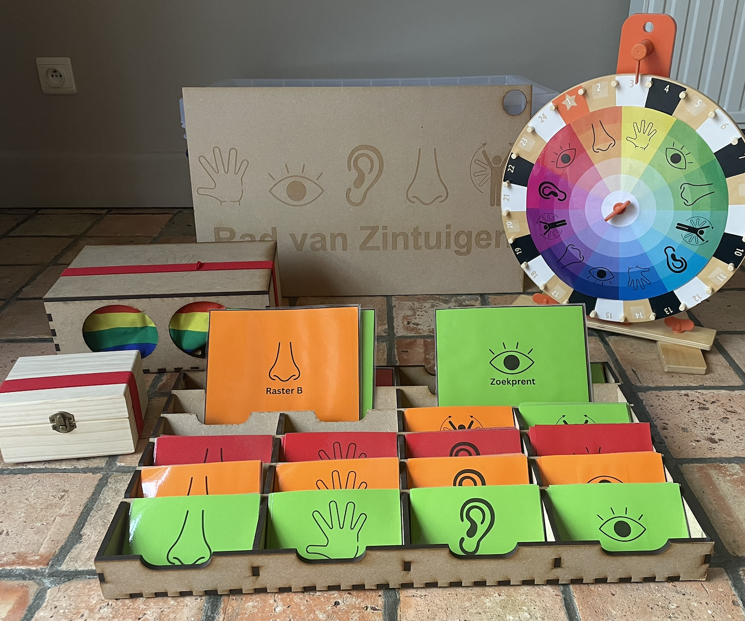 D4E1 Rad Van Zintuigen