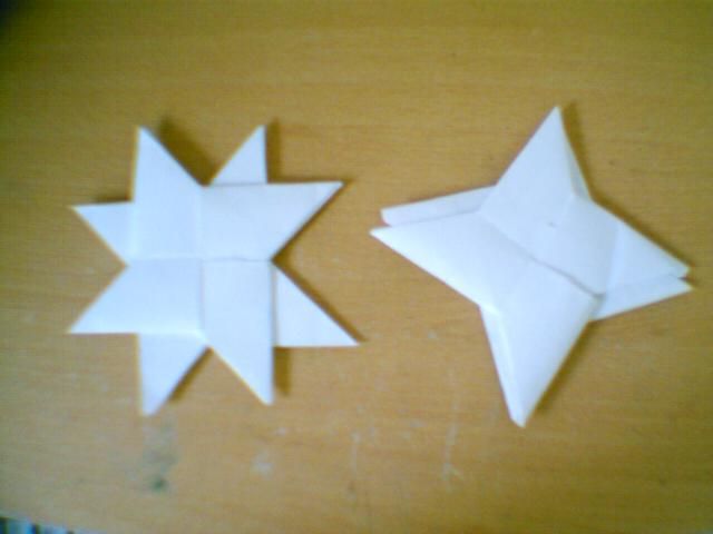 How to Make a Single (tranceforming in to a Double) Ninja Star