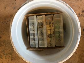 diy bucket tackle box DIY Tackle Box Fishing Seat and Pole Holder From a 5 Gallon Bucket