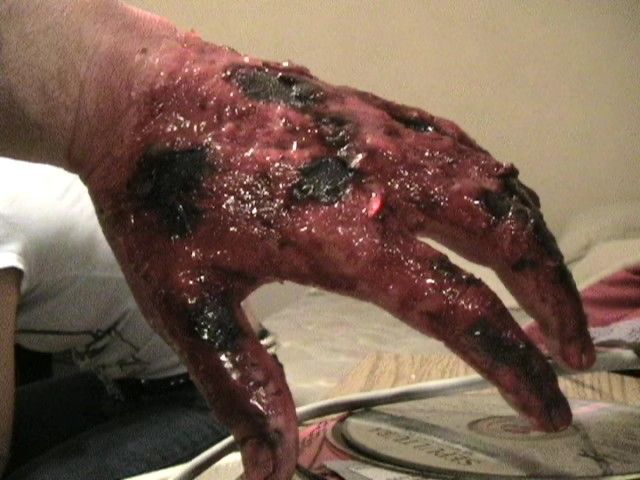 Burnt Flesh Makeup