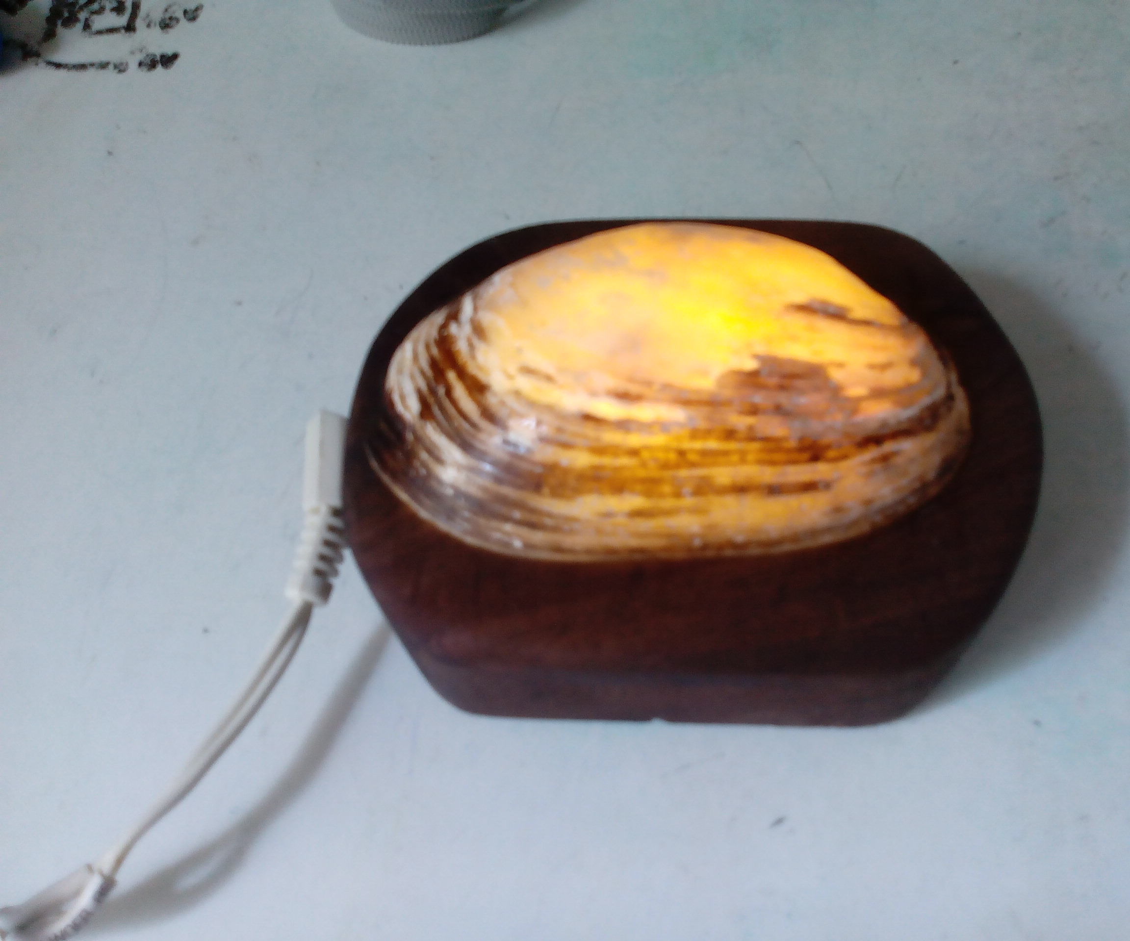 Simple Seashell LED Night Light or Mood Lamp (w/LED Driver Circuit)