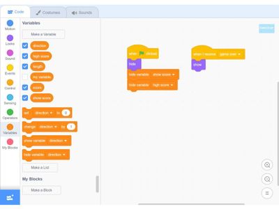 How to Code a Snake Game on Scratch : 15 Steps (with Pictures ...