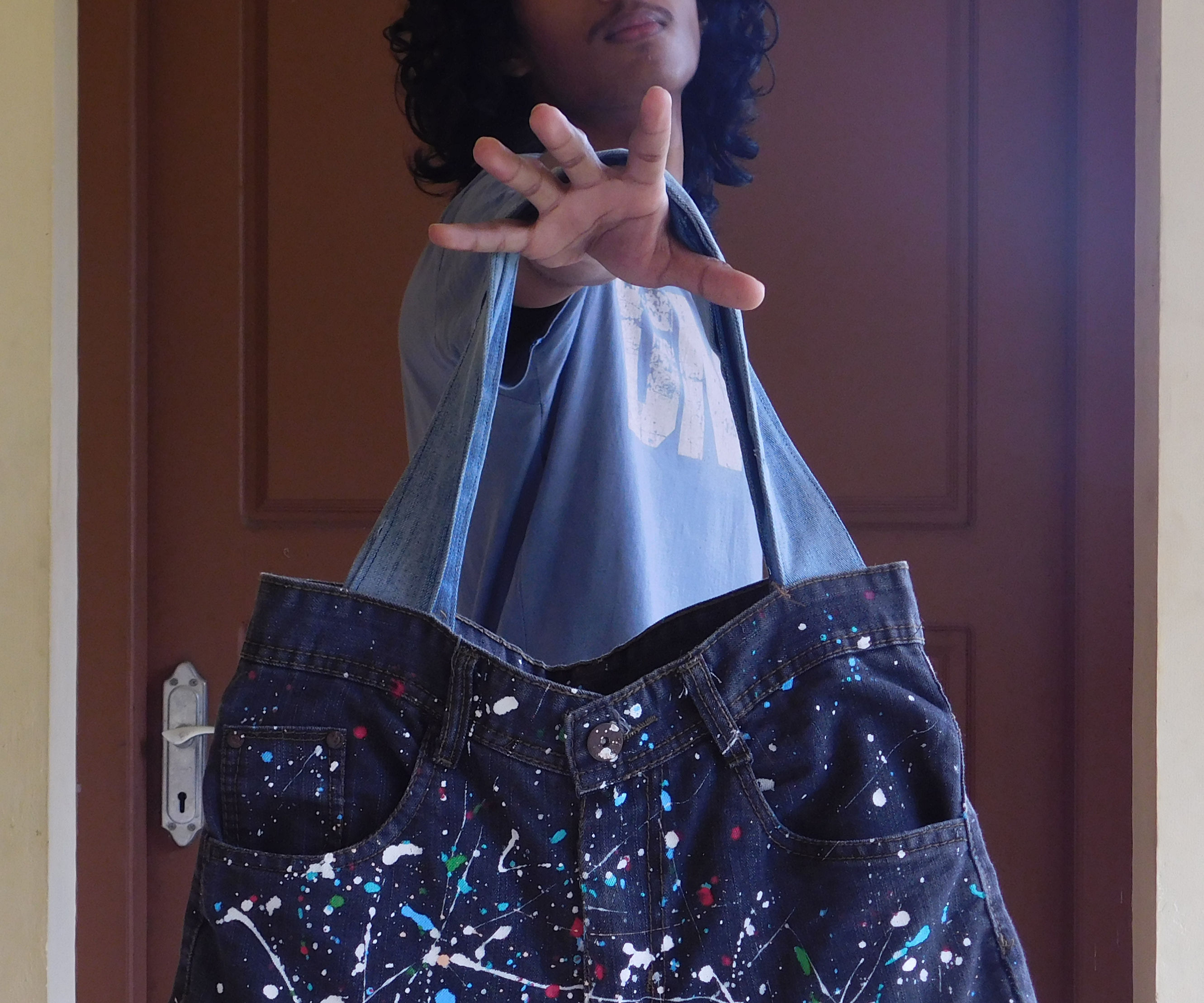 Handbag From Your Old Jeans