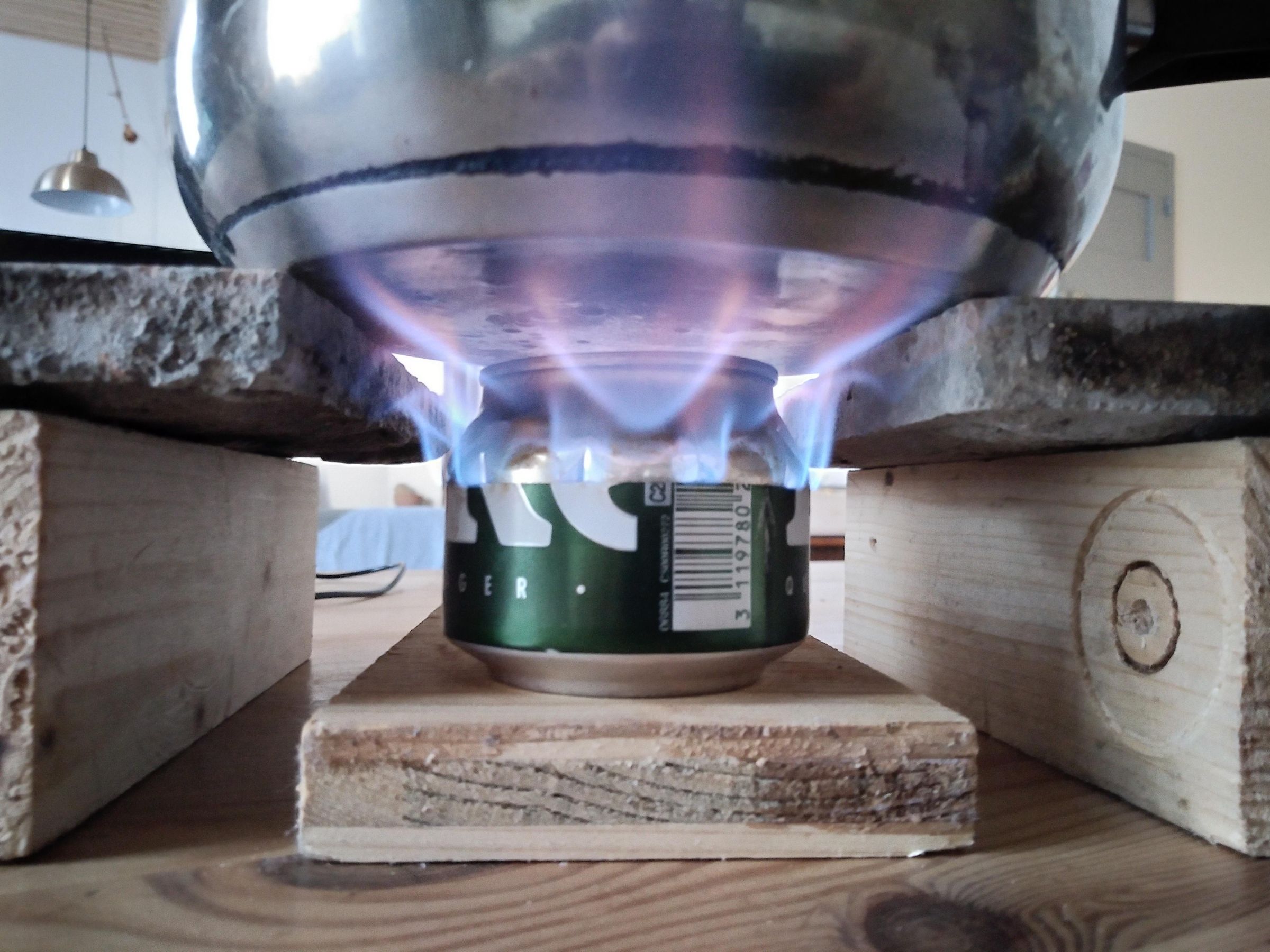 The Two Fingers Alcohol Stove (No Tools) 5 Steps (with Pictures