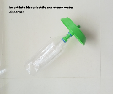 Attach the Water Dispenser