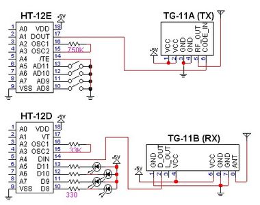 433MHz 4Ch Remote Controller : 4 Steps - Instructables
