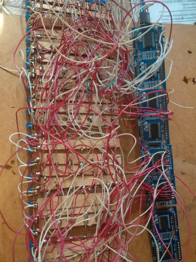 DIY LED Matrix : 8 Steps Circuit Diagram