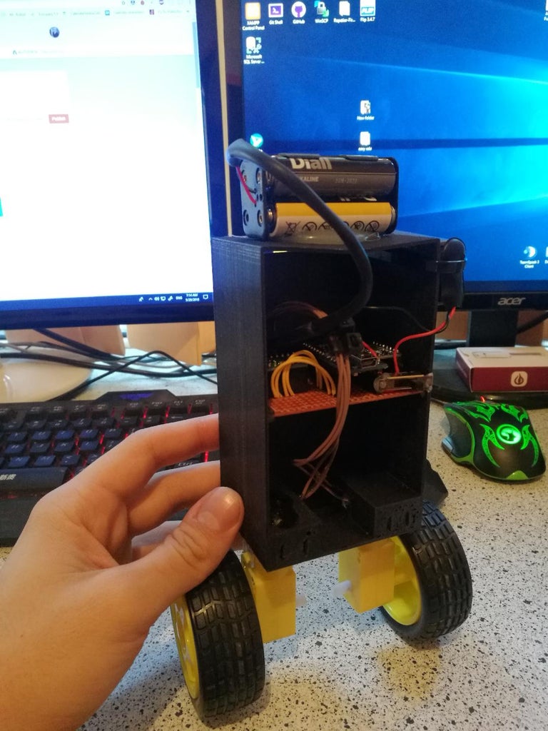 Self Balancing Arduino-Based Robot