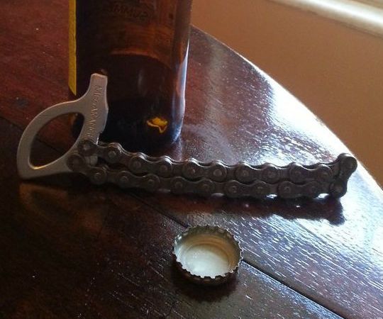 Bike Part Bottle Opener
