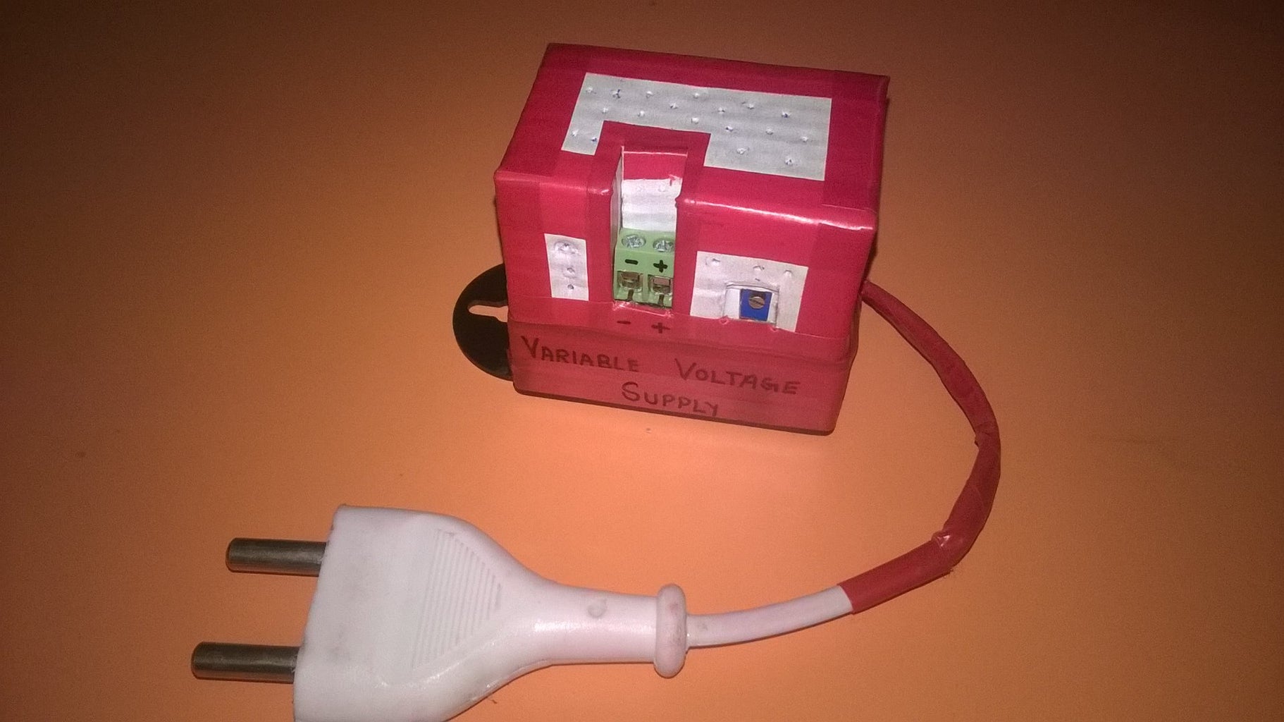 Variable Voltage Supply 5 Steps Instructables