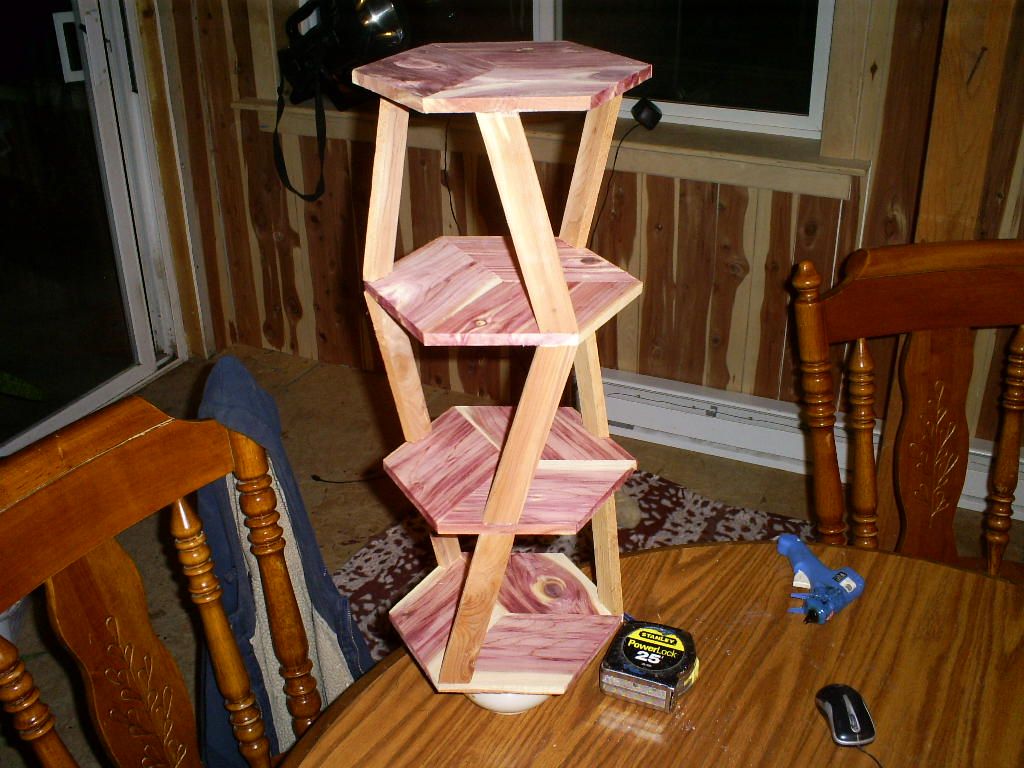 Small Cedar Nick Nack Shelf