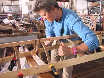 Insert the Rib in Its Mortises