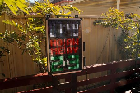 Triple Color Scoreboard - Android Controlled DIY Digital Scoreboard for ...