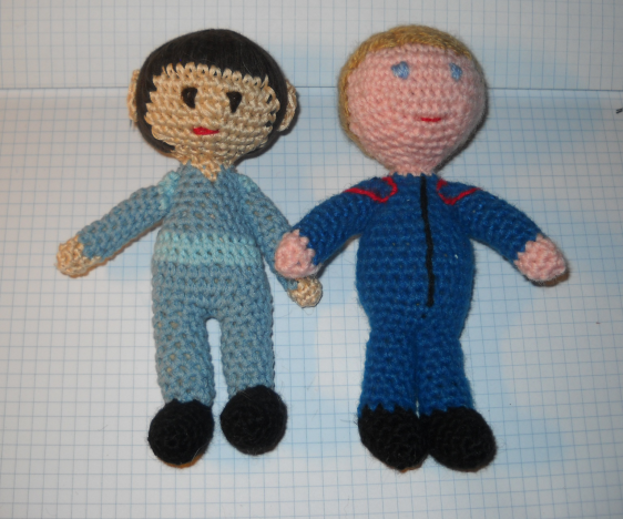 Crochet Star Trek Enterprise Amigurumi Cast (T'Pol)