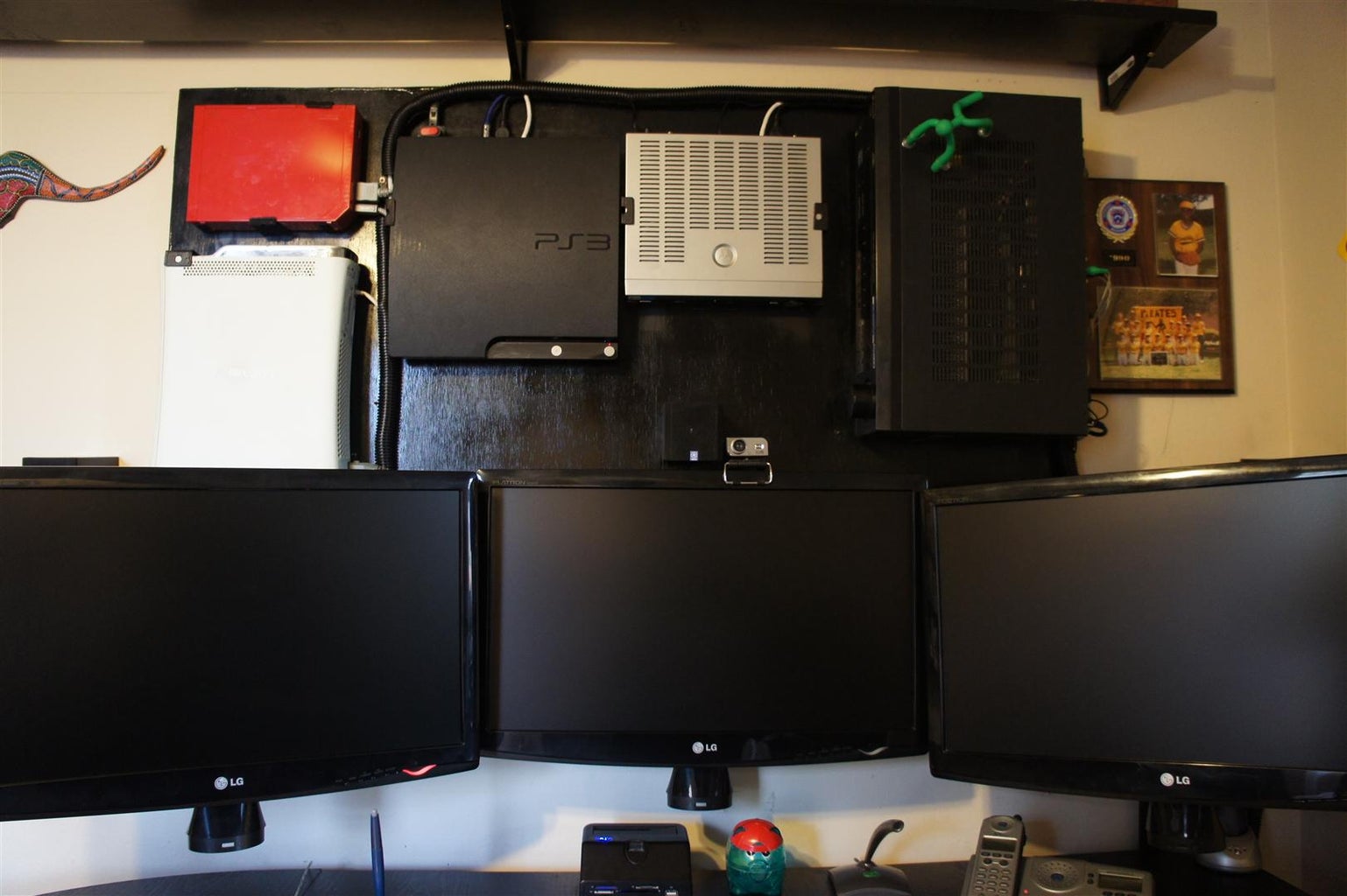 The Wall (wall Mount Your Game Consoles / Monitors / Devices) 10