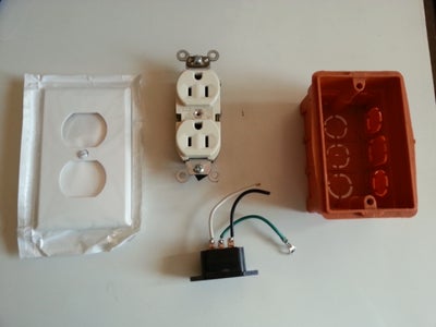 Manual /Automatic Power Outlet Extension  for Use With Relays
