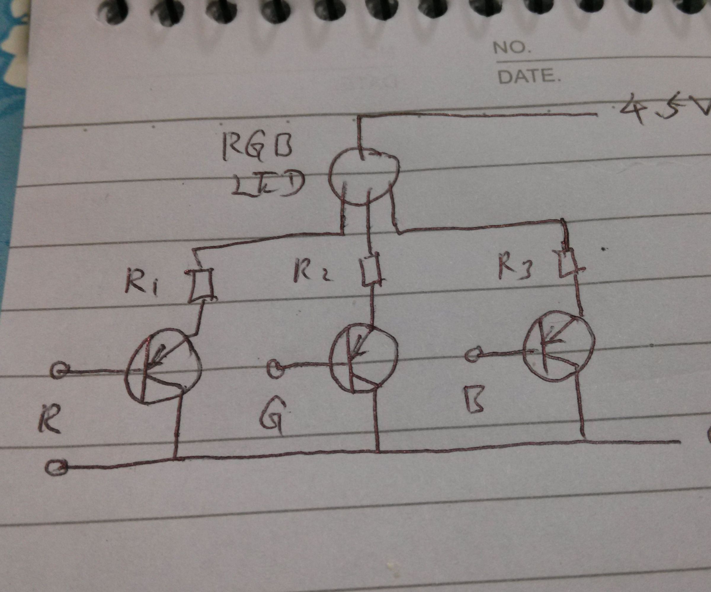 RGB LED color mixing touch toy for kids
