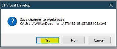 Setup ST Visual Develop With the Cosmic STM8 Compiler : 11 Steps ...