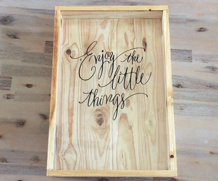 Easy Wooden Wine Cork Shadow Box