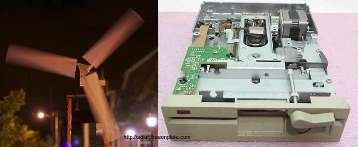How To Build Floppy Drive Wind Generators