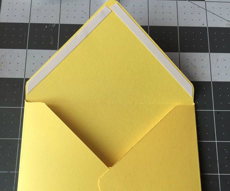 Make your own envelope using Envelope Punch Board