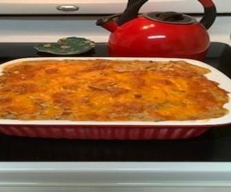 Crispy, Spicy Chicken Casserole