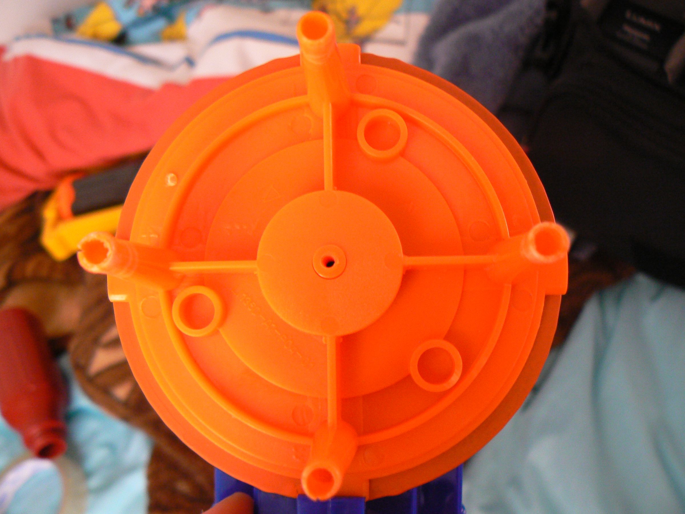 nerf gun blaster from water gun shoots real far