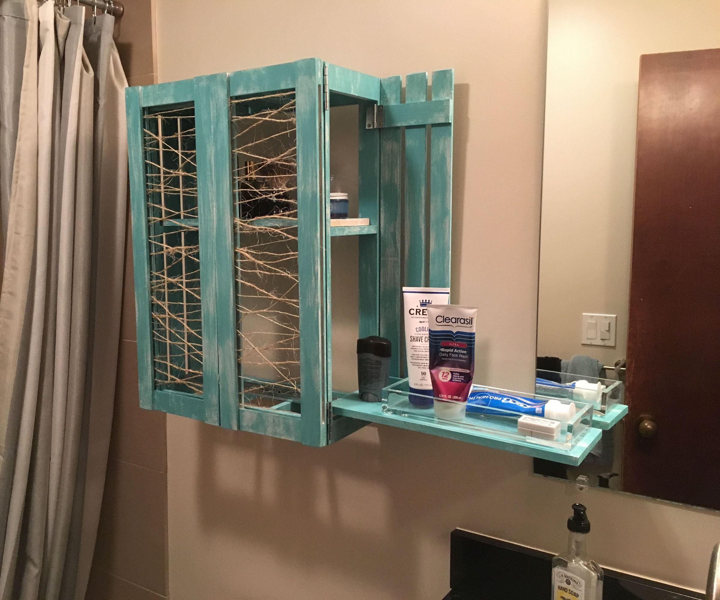 Small Bathroom Easy Access Storage