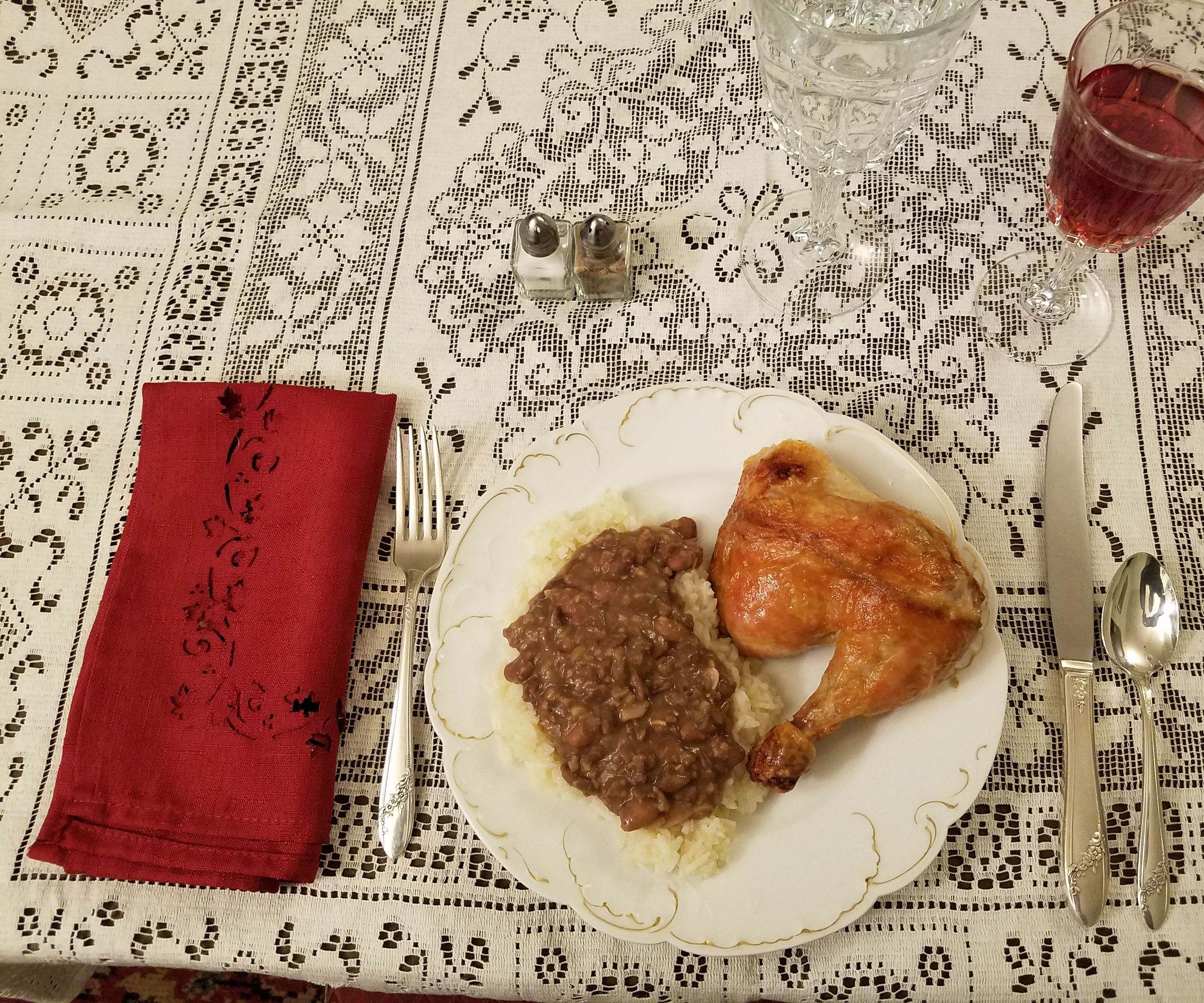 Popeye's Red Beans and Rice...Hacked!