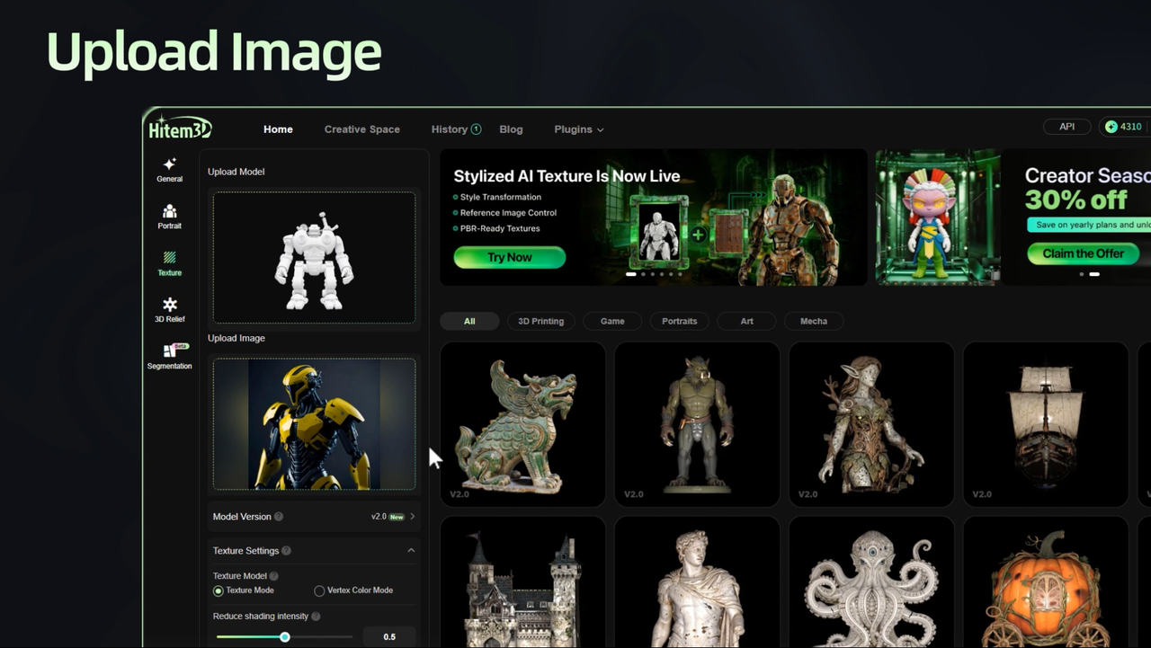 How to Texture Any 3D Model With AI Using Hi3D : 6 Steps - Instructables