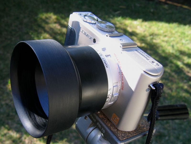 Digital Camera Lens Hood / Rain Hood