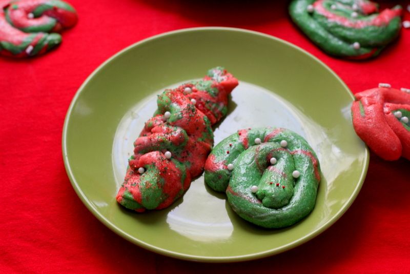 Grinch Poop Cookies