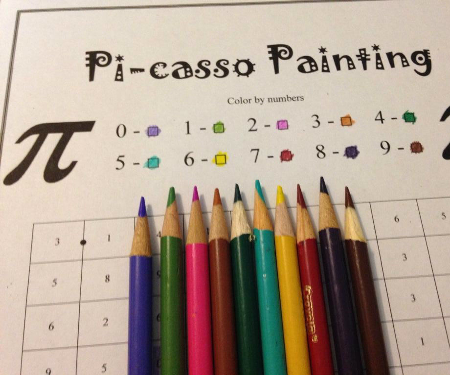 Pi-casso painting