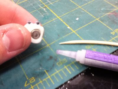 Baking the Heads and Gluing Them