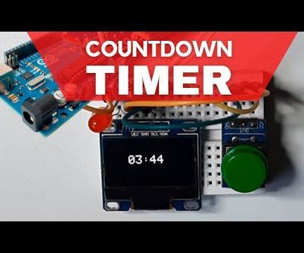 OLED Countdown Timer With Arduino