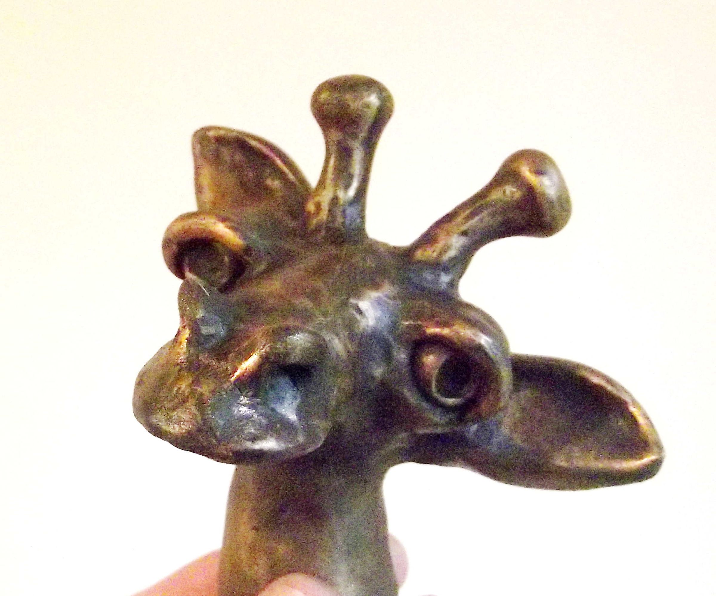 How to Sculpt a Giraffe Face in Clay