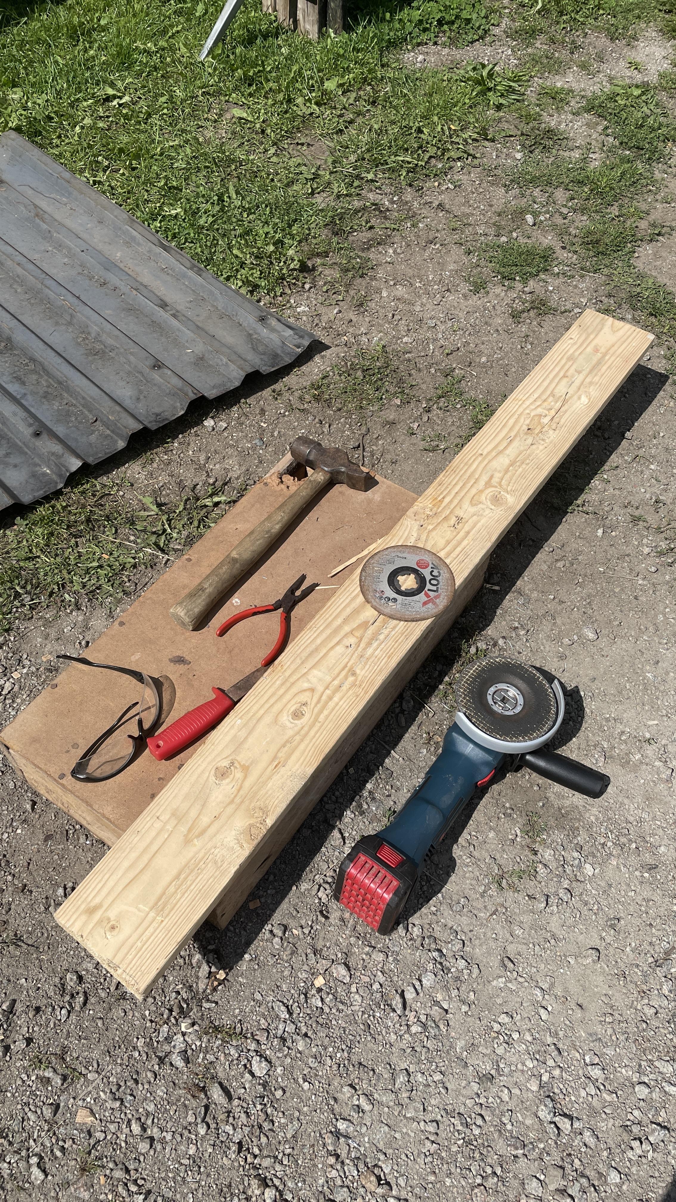 BBQ Grill Heat Shields From Old Roofing Sheet 7 Steps (with Pictures) Instructables