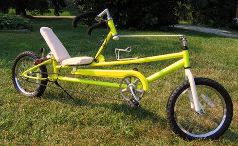 Build a Kid's Long-wheelbase Low Racer Recumbent Bicycle