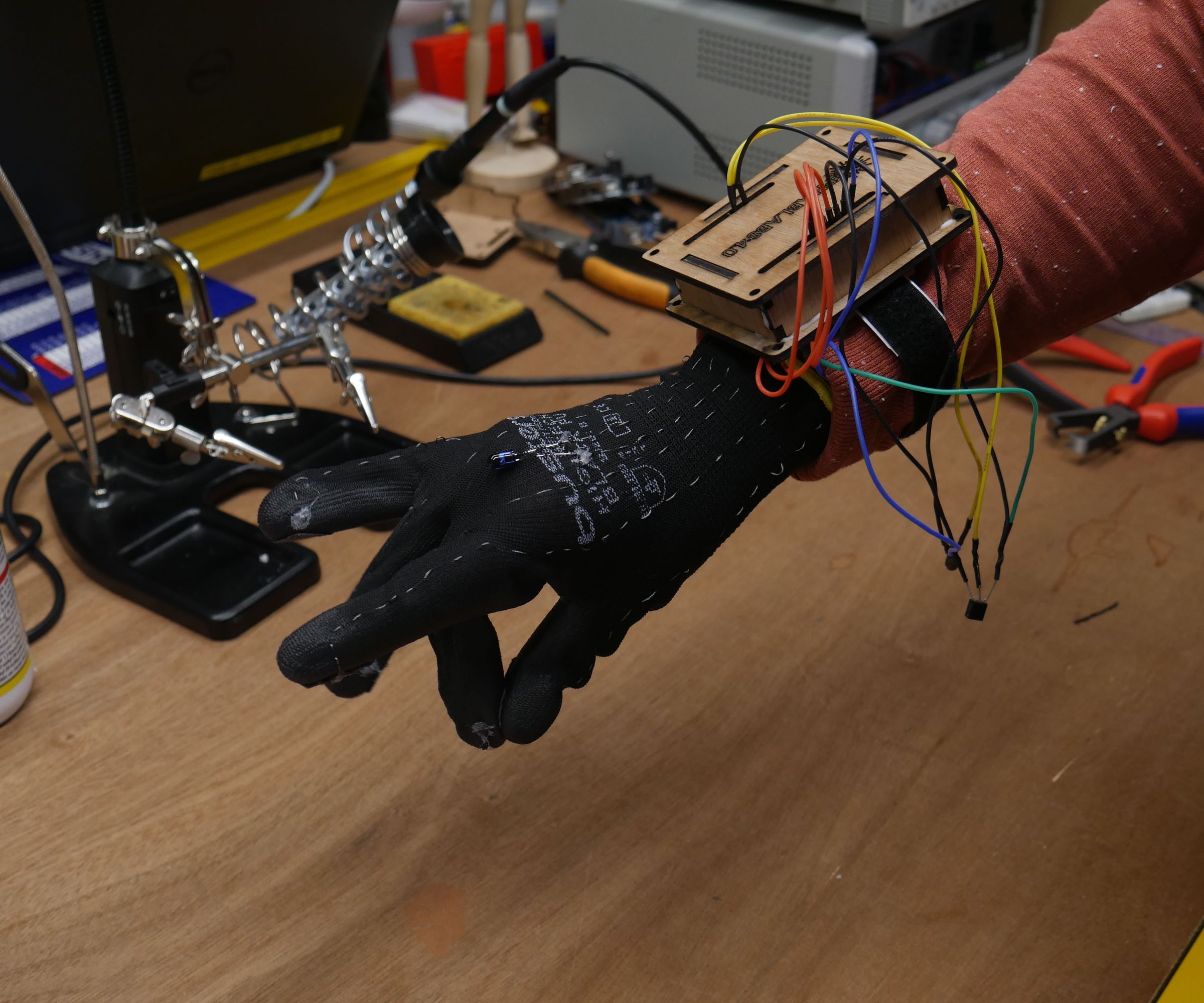 Infrared Glove #phablabs