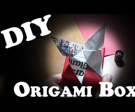 DIY: Origami Box | Origami/PaperCraft 