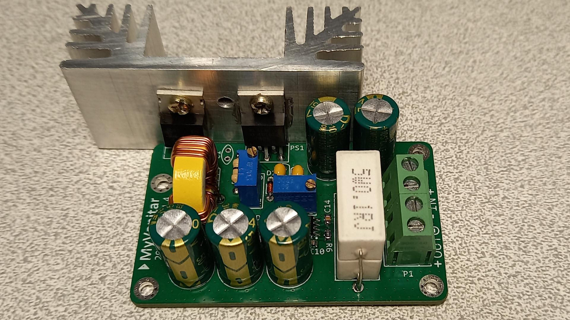 030V, 07A Adjustable Switching Power Supply [CC/CV] 12 Steps