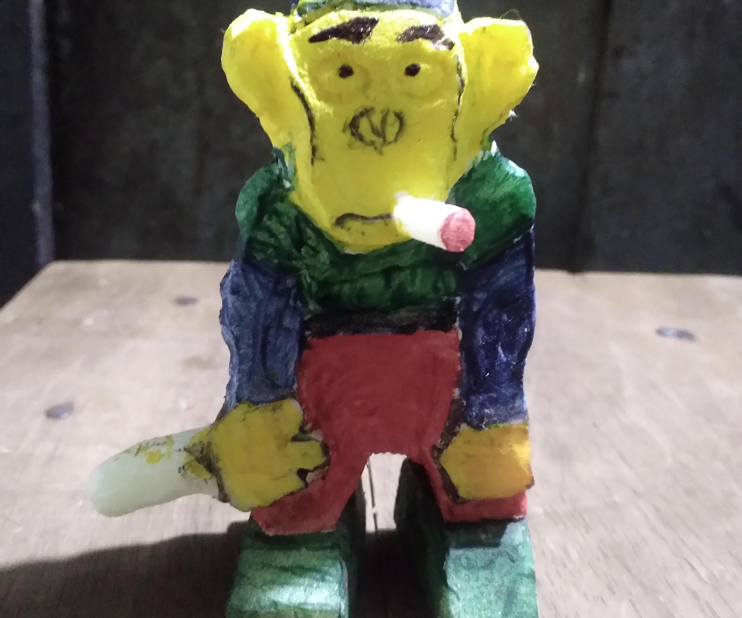 DIY Foam Buddy Sculpting 